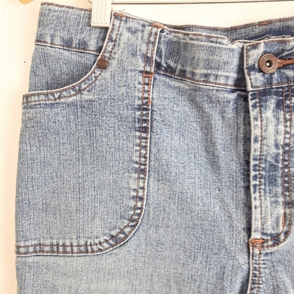 2/$35 Sale THYME Maternity Jeans Flare bottoms.  Size S - Picture 4 of 13